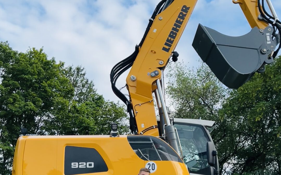 Neuer Liebherr A920 Mobilbagger