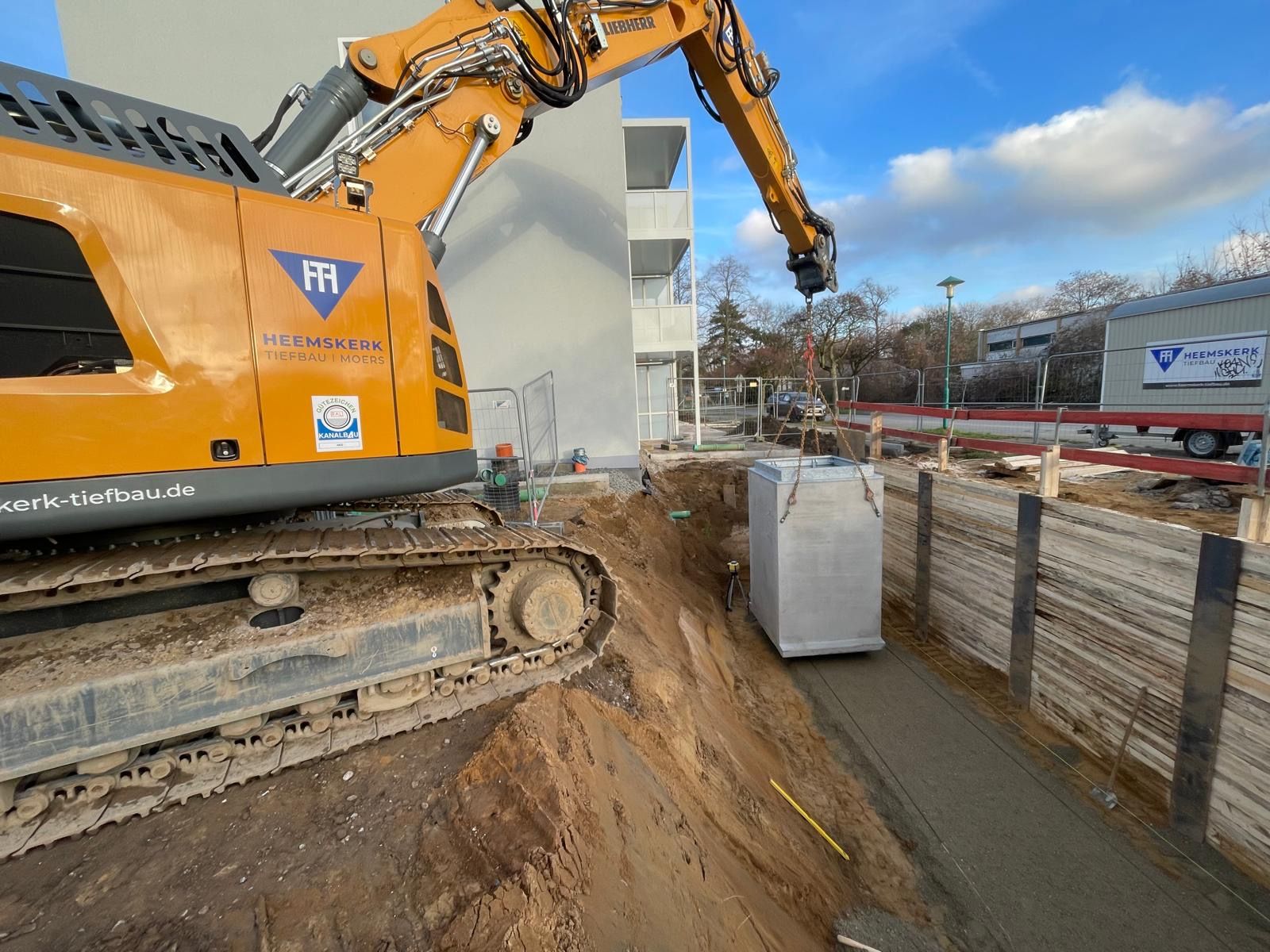 Unterflurbehälter in Duisburg